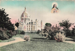 14 LISIEUX PERSPECTIVE SUR LA BASILIQUE - Lisieux