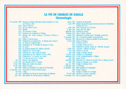 HISTOIRE LA VIE DE CHARLES DE GAULLE CHRONOLOGIE - Other & Unclassified