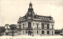 CPA Dreux La Caisse D Epargne Et La Mairie - Dreux