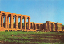 EGYPTE LUXOR COLONNES DE PAPYRUS DU TEMPLE D AMON - Sonstige & Ohne Zuordnung