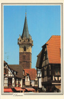 67 OBERNAI LA RUE SAINTE ODILE ET LE KAPELLTURM - Obernai