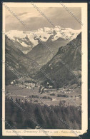 Aosta Gressoney Saint Jean Cartolina MQ4424 - Aosta