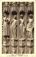 CPA Strasbourg La Cathedrale Vierges Folles - Straatsburg