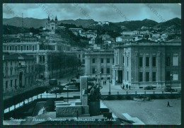 Messina Città Municipio PIEGA Foto FG Cartolina KV9013 - Messina