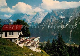 Mittenwald Bayern Kranzberg Kranzberghaus - Mittenwald