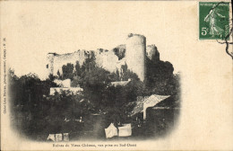 CPA Ruines Du Vieux Chateau - Castles
