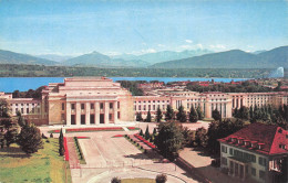 SUISSE GENEVE PALAIS DE L O N U LE LAC ET LE MONT BLANC - Sonstige & Ohne Zuordnung