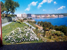 AUGUSTA SIRACUSA  GIARDINI E VEDUTA  VB1972 KG5548 - Siracusa