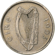 République D'Irlande, 5 Pence, 1993, Cupro-nickel, TTB+, KM:28 - Irlanda