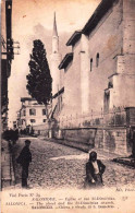 Grece -Ελλάδα -  SALONIQUE -  Eglise Et Rue Saint Dimitrius - Griechenland