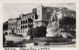 MONACO MONACO LE PALAIS DU PRINCE ET MONUMENT COMMEMORATIF - Altri & Non Classificati