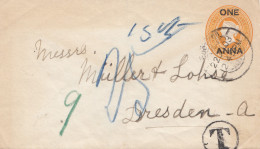 India 1903: Letter To Dresden - Autres & Non Classés