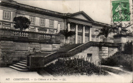 CPA Compiegne Le Chateau Et Le Parc - Compiegne