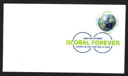 USA 2013: Global Forever, Earth, FDC - Andere & Zonder Classificatie