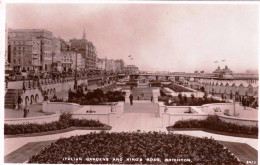 U.K -  Sussex -  BRIGHTON -  Italian Gardens And King's Road - Brighton