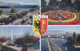 SUISSE GENEVE LE QUAI DU MONT BLANC ET LA VILLE - Sonstige & Ohne Zuordnung