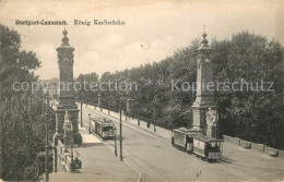 Strassenbahn Stuttgart-Cannstatt Koenig-Karlbruecke - Tram