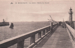 59 DUNKERQUE LES JETEES ENTREE DU CHENAL - Dunkerque