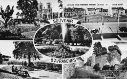 50 AVRANCHES LE JARDIN PUBLIC ET EGLISE NOTRE DAME - Avranches
