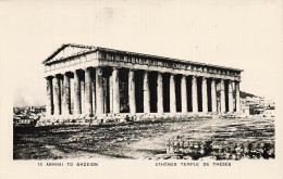 GRECE ATHENES TEMPLE DE THESEE - Griechenland