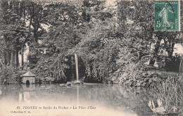 10 TROYES JARDIN DU ROCHER LA PIECE D EAU - Troyes