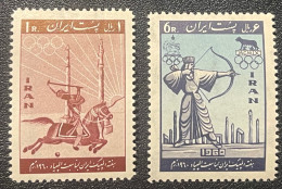 1960 Olympic Games In Rome, MH, VF - Iran