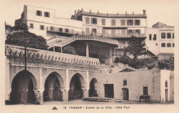 MAROC TANGER ENTREE DE LA VILLE COTE PORT - Tanger