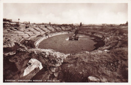 ITALIE SIRACUSA AMPHITHEATRE ROMAIN - Siracusa