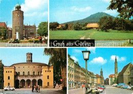 Goerlitz Sachsen Marienplatz Landeskrone Kaisertrutz Leninplatz - Görlitz