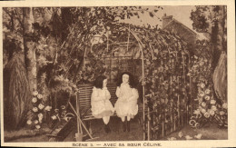 CPA Scene Avec Sa Soeur Celine Lisieux - Lisieux