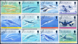 South Georgia. Definitiva. Fauna. Cetacei 1994. Usati. - Falkland Islands