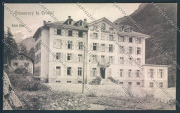 Aosta Gressoney La Trinité Monte Rosa Cartolina MQ4415 - Aosta