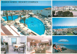 Rhodos Rhodes Aegaeis Rodos Maris Resort Complex Zimmer Speisesaal Strand - Griechenland