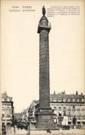 CPA Paris Colonne Vendome - Squares