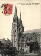 CPA Cathedrale De Bayeux Vue Prise De L'eveche - Bayeux