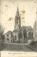 CPA Caen Eglise Saint Julien - Caen