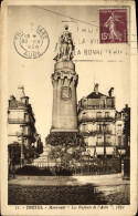 CPA Troyes Monument Les Enfants De L'Aube - Troyes