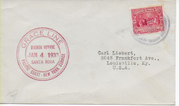 Brace Line, Pacific Coast, New York Service To Louisville, Ky, 1933 - Andere & Zonder Classificatie