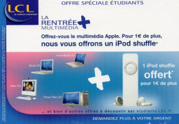 CPM - M - BANQUE LCL - LE CREDIT LYONNAIS - LA RENTREE MULTIMEDIA - OFFRE SPECIALE ETUDIANTS - Banken