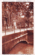 52 - Haute Marne -  AUBERIVE - Promenade Entre Deux Eaux Et Statue De Theuriet - Auberive