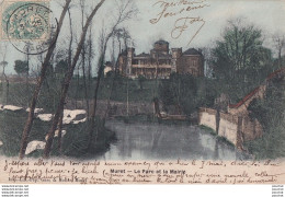 A14-31) MURET - HAUTE GARONNE - LE PARC ET LA MAIRIE - COLORISEE - EN 1906 - Muret