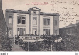 A20-31) MURET L ' HOPITAL - FAÇADE SUR LE JARDIN - LA GUERRE DE 1914 - ANIMEE - MILITAIRES - MILITARIA - ( 2 SCANS ) - Muret