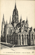 CPA Cathedrale De Bayeux Cote De L'abside - Bayeux