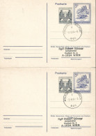 WIEN HEILIGENSTADT, BISCHOFSMOTZE, 1984, STATIONERY STAMP, POSTCARD, CIRCULATED WOLFURTH-INSBRUCK-WOLFURT, AUSTRIA - Postkarten