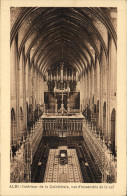 CPA Orgue Albi Interieur De La Cathedrale Vue D'ensemble De La Nef - Churches & Cathedrals