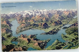 Vitznau Vierwaldstaettersee Fliegeraufnahme - Other & Unclassified