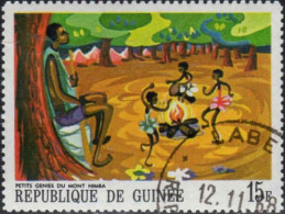 Guinée (Rep) Poste Obl Yv: 355/362 Contes & Légendes Africains (TB Cachet Rond) - Guinea (1958-...)