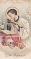 Santino Fustellato - San Luigi Gonzaga - Devotion Images