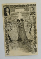 U739 Cartolina Commemorativa Visita Del Presidente Francese Loubert In Italia - Sonstige & Ohne Zuordnung