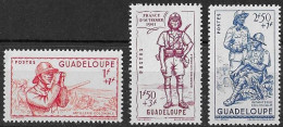 GUADELOUPE N°158 à 160 ** Neufs Sans Charnière MNH - Ongebruikt